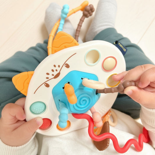 WOOPIE BABY montessori bijtring rammelaar multifunctionele vos