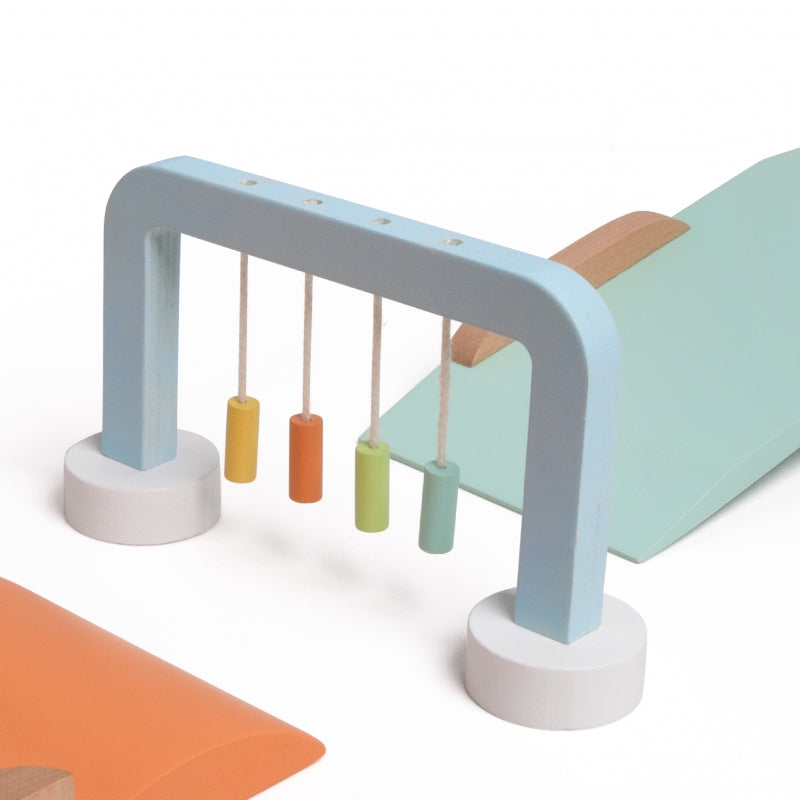 CLASSIC WORLD houten minigolfset met diverse obstakels