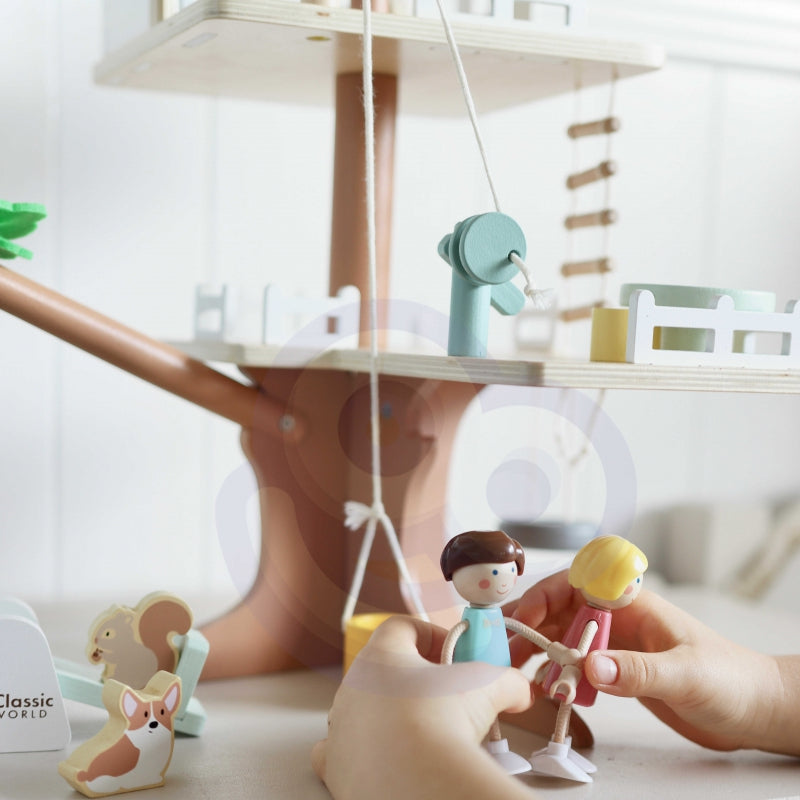 CLASSIC WORLD houten boomhut 31 stuks