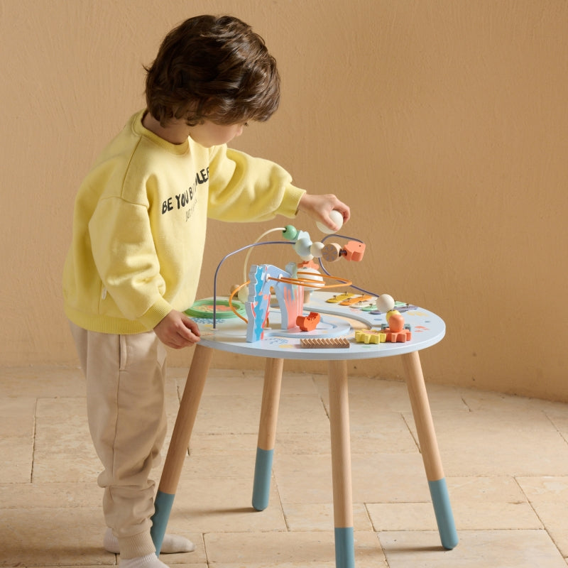 CLASSIC WORLD houten activiteitentafel "Sea Life"