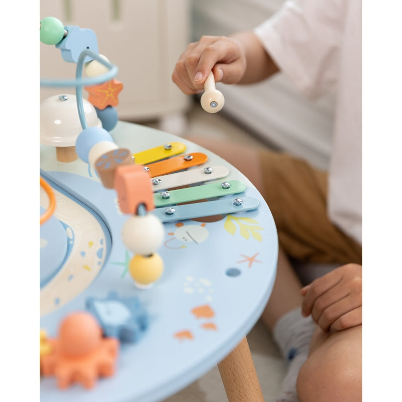 CLASSIC WORLD houten activiteitentafel "Sea Life"