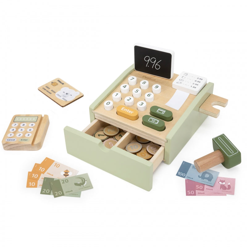 PolarB houten kassa groen