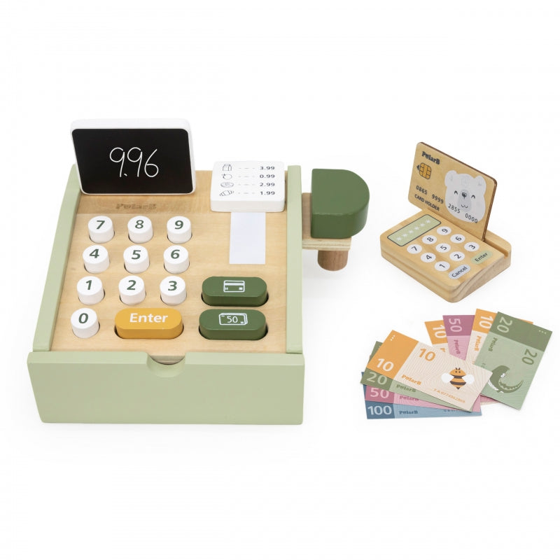 PolarB houten kassa groen