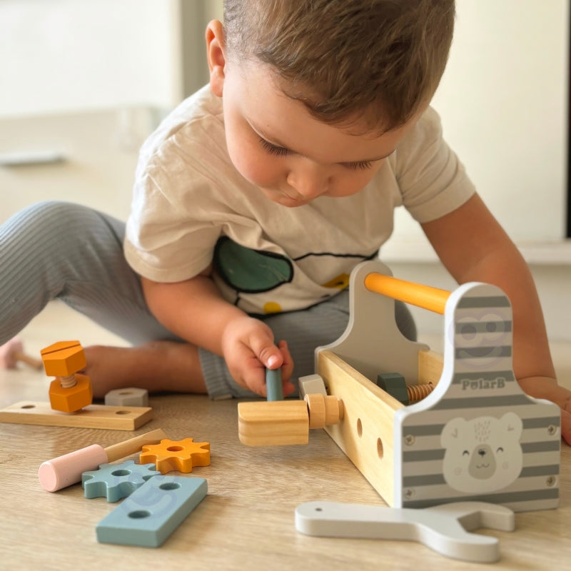 PolarB houten gereedschapskist