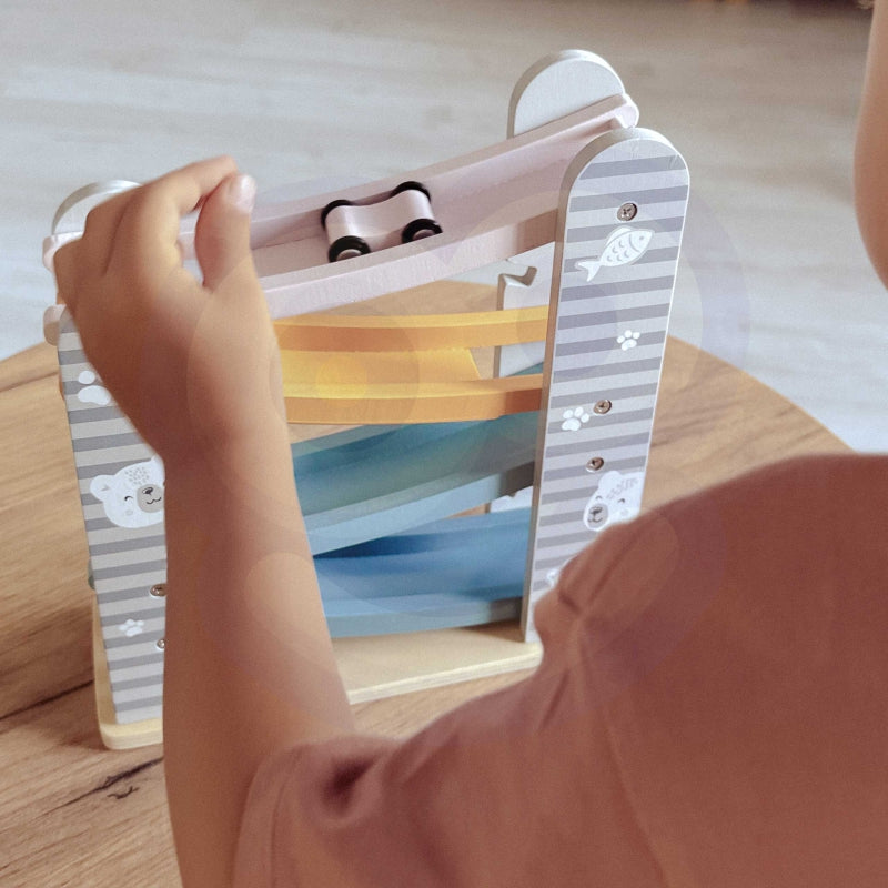 PolarB houten racebaan voor auto's