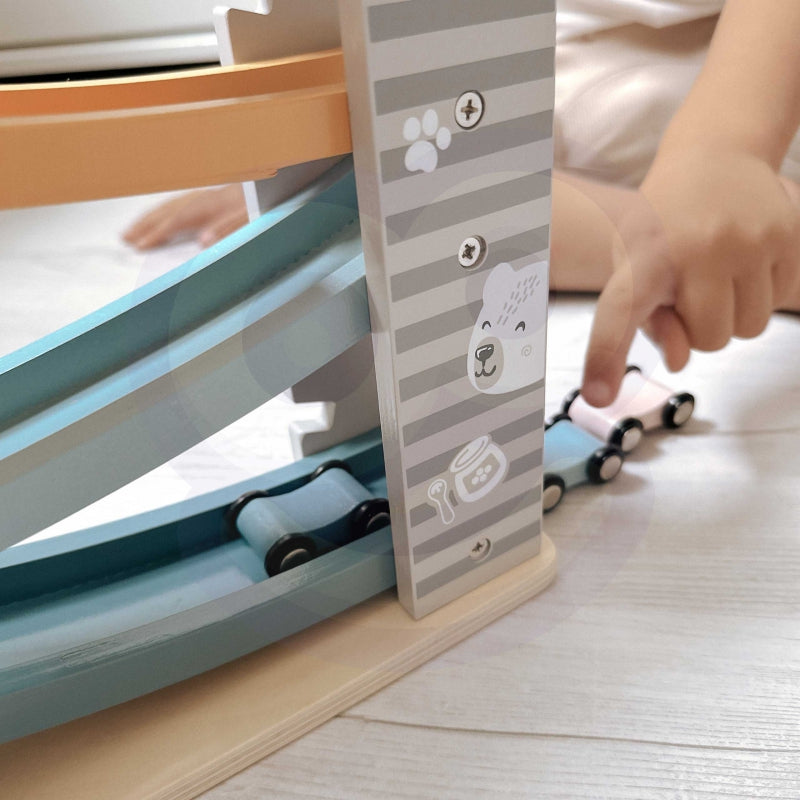 PolarB houten racebaan voor auto's