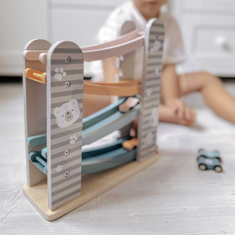 PolarB houten racebaan voor auto's