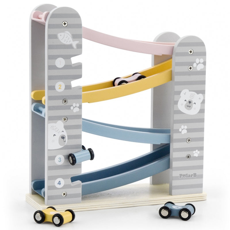 PolarB houten racebaan voor auto's