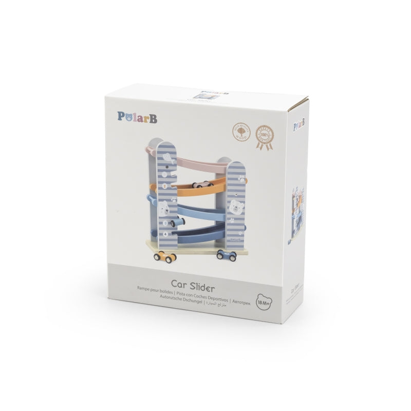 PolarB houten racebaan voor auto's
