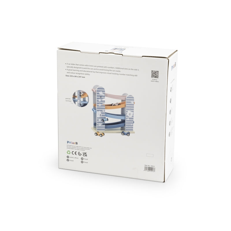 PolarB houten racebaan voor auto's