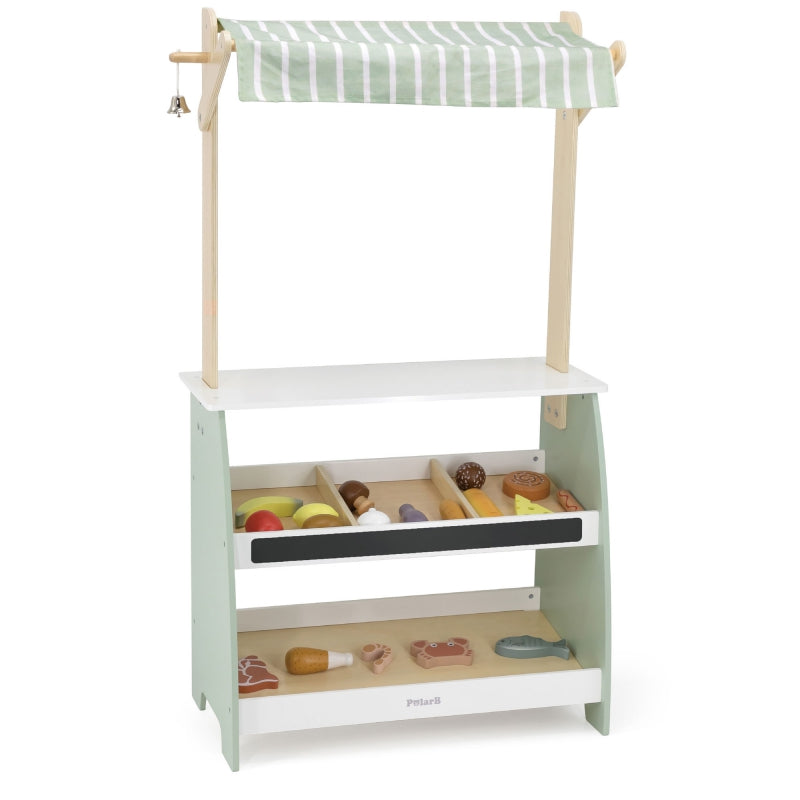 PolarB houten marktkraam xxl + accessoires winkel