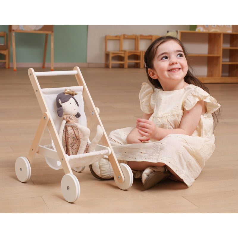 PolarB houten poppenwagen