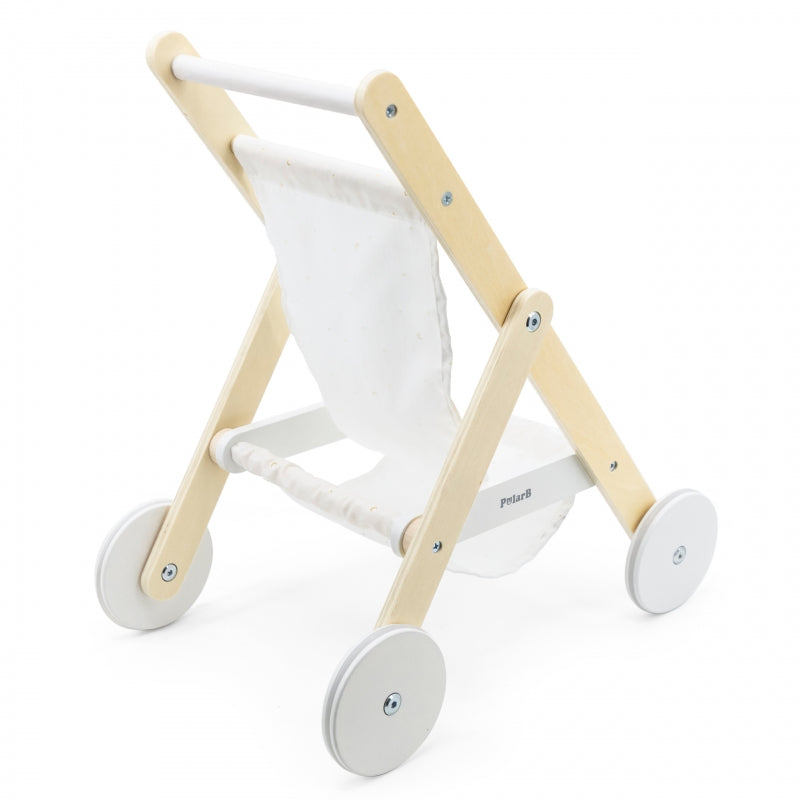 PolarB houten poppenwagen