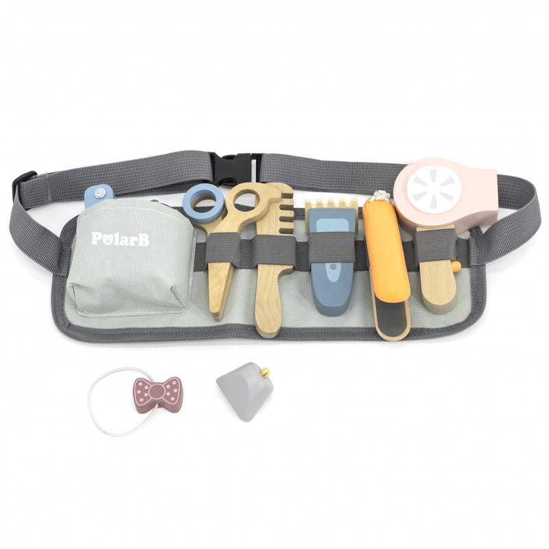 PolarB houten kappersset