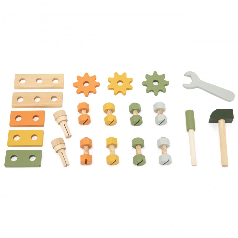 PolarB mini workshop 2-in-1 gereedschapskist en werkbank