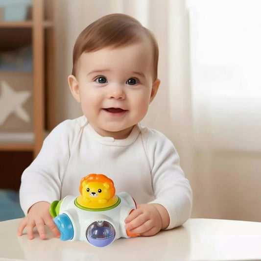 WOOPIE BABY ruimteraket activiteit - educatieve sensorische kubus