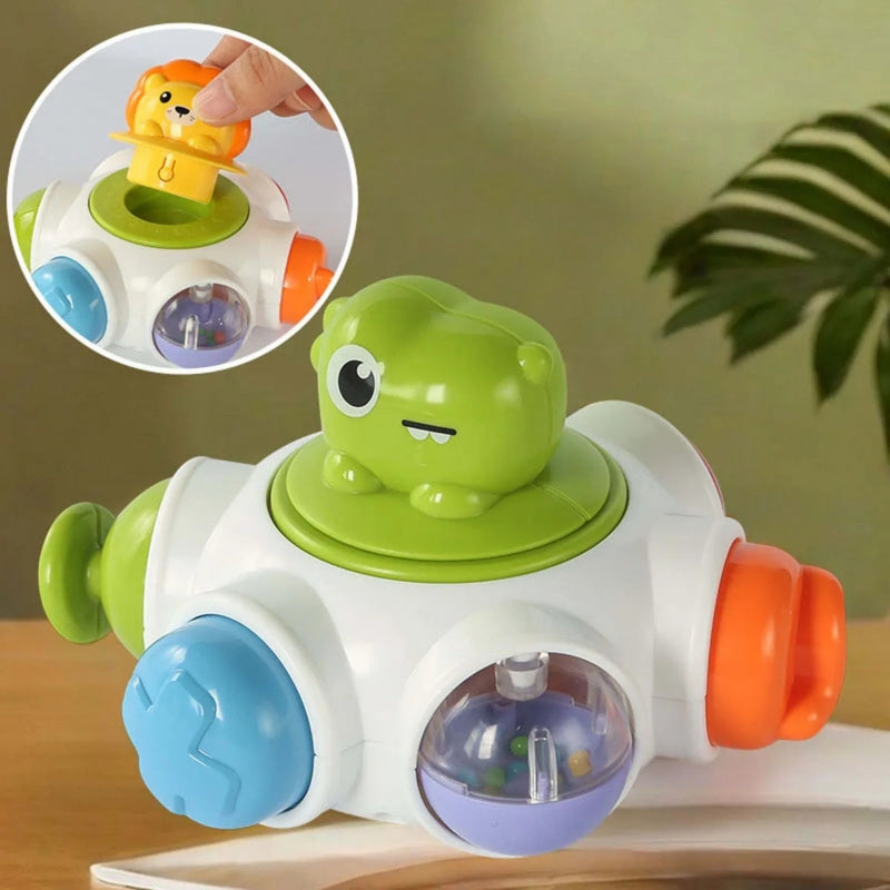 WOOPIE BABY ruimteraket activiteit - educatieve sensorische kubus