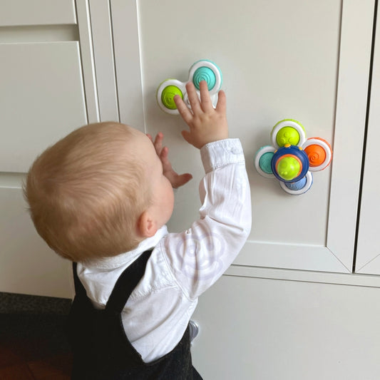 WOOPIE BABY space spinner pop-it sensorisch speelgoed verwisselbaar 3 st.