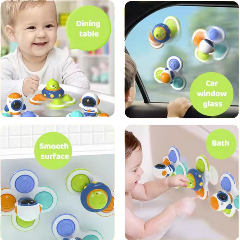 WOOPIE BABY space spinner pop-it sensorisch speelgoed verwisselbaar 3 st.