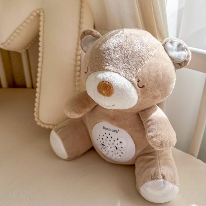 WOOPIE BABY 2-in-1 teddybeer slaapprojector - 10 slaapliedjes