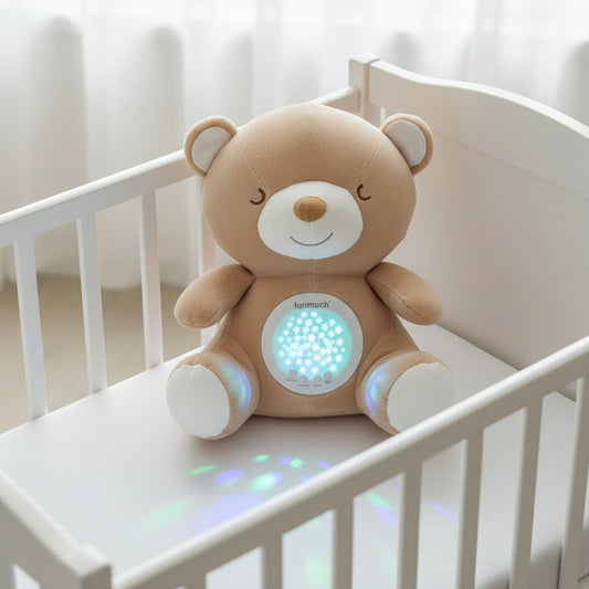 WOOPIE BABY 2-in-1 teddybeer slaapprojector - 10 slaapliedjes