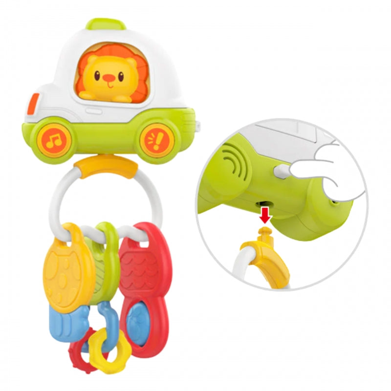 WOOPIE BABY interactieve afstandsbediening auto met sleutels