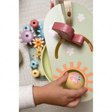 WOOPIE GREEN montessori 4-in-1 ballenbaan activiteitenboom