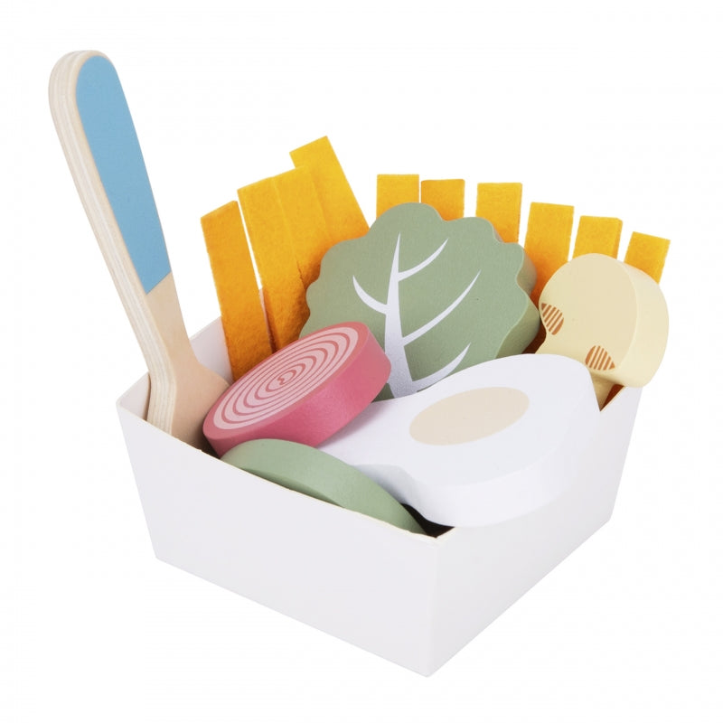 WOOPIE GREEN ontbijtset en restaurant - bestelspel met dienblad en accessoires